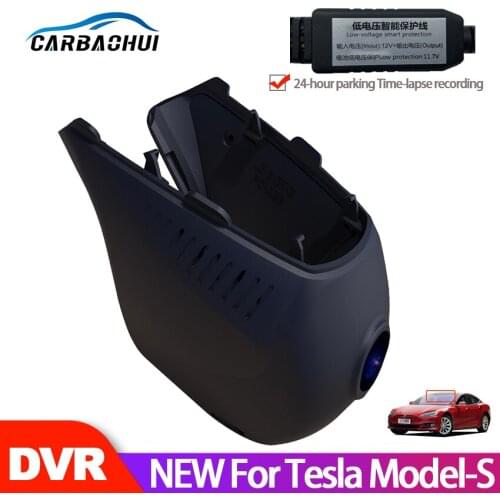 NEW ! For Tesla Model-S 2017 2018 2019 2020 Car Mini Wifi Camera Full HD 1080P Car Dash Cam Video Recorder Original high quality