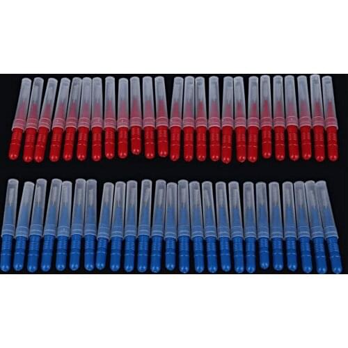 By DHL 100sets 50pcs/set Tooth Flossing Head Soft Plastic Interdental Brush Oral Hygiene Dental Tooth pick Teeth Cleaning