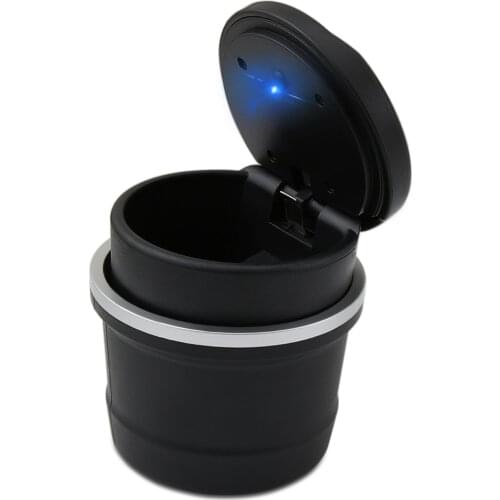 Car Truck LED Cigarette Smoke car Ashtray for ford fiesta chevrolet cruze mini cooper seat ibiza passat b5 seat ibiza mazda 3