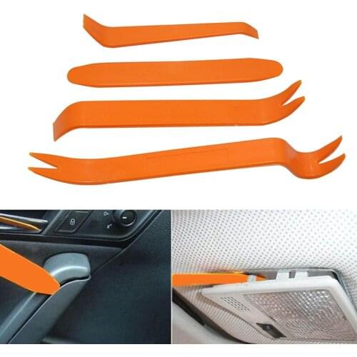 4 Pcs/set Portable Auto Car Radio Panel Door Clip Panel Trim Dash Audio Removal Installer Pry Kit Repair Tool Hand Tool