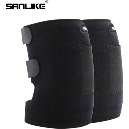 SANLIKE New Thickening Sports Safety Knee Pad Eblow Brace Support Protector Guard self-heating tourmaline warm Flexible 1pair