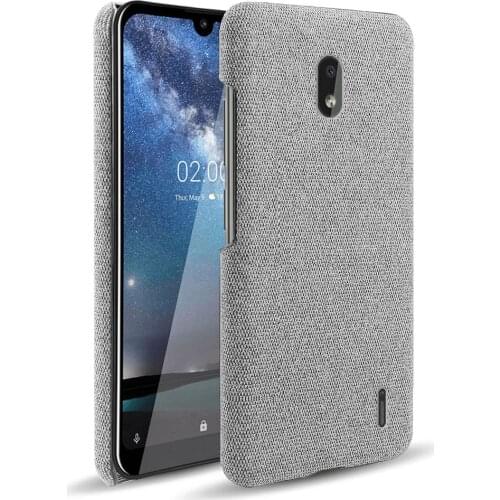 Cloth Cases For Nokia 2.2 Case Slim Retro Cloth Hard Cover For Nokia 2.2 TA-1183, TA-1179, TA-1191, TA-1188 Coque Funda Capa