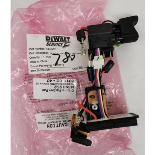 Dewalt Switch N393552 For DCD785L DCD785 DCD780L2 DCD785C2-B2 DCD780B DCD780 N268095 DCD780M2 DCD785C2 DCD780 DCD780C2-B2
