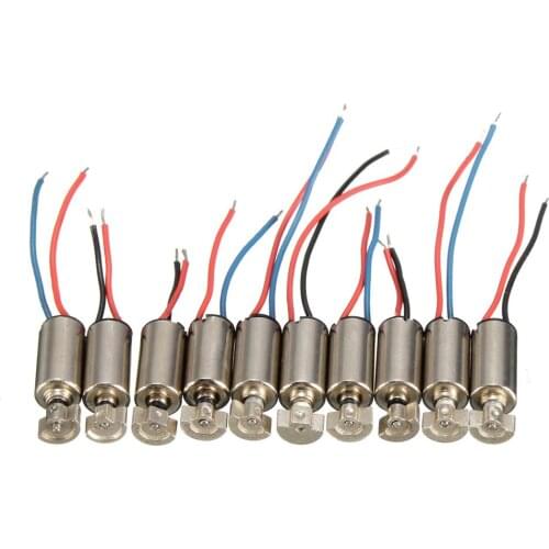 10pcs 4x8mm DC1.5-3V Micro Coreless Motor Vibration Motor