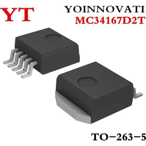 10pcs/lot MC34167D2T MC34167D MC34167 TO-263-5 IC