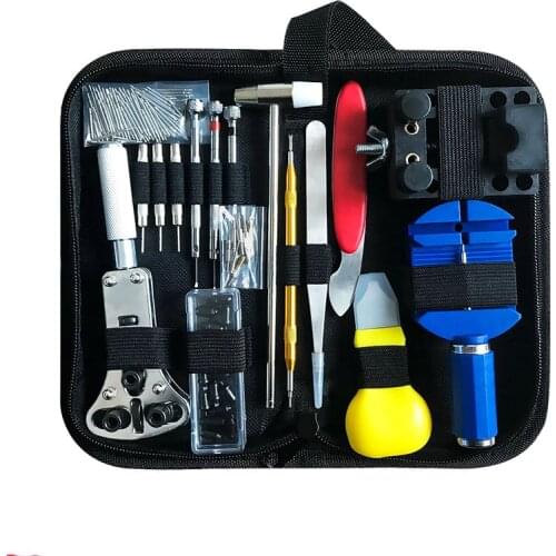 147 PCS Watch Repair Kit Professional Spring Bar Tool Set Band Link Pin Tool Set