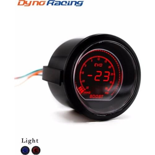 2'' 52mm Car EVO Digital Turbo Boost Gauge Psi Meter With Sensor Turbo Boost Meter Turbo Pressure Boost gauge YC101031