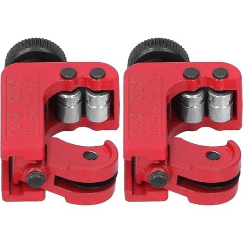 2 Pieces of Micro-Type Portable Copper Aluminum Pipe Cutting Tools, Suitable for 3mm-22mm Copper Brass Plastic Pipe