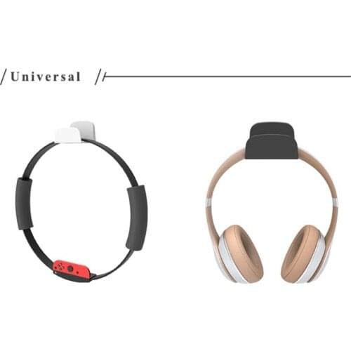 40JB For Headphone Wall Mount Bracket Fit for Switch Ring Fitness Ring Bracket Wall Mount Storage 2 Packs