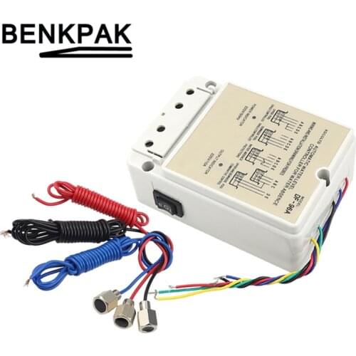 English panel 10A float switch type Auto water level controller with 3 probes