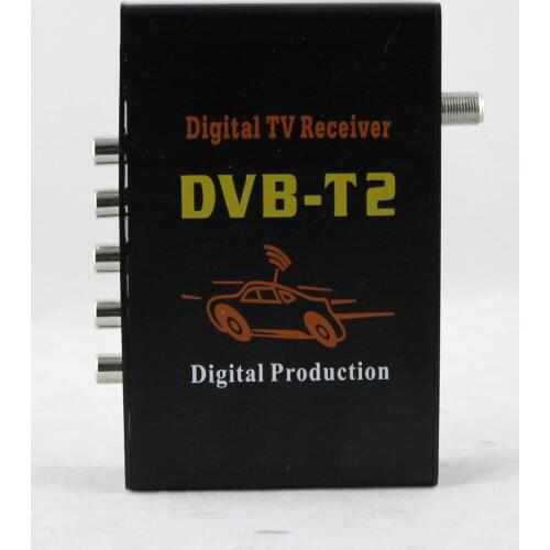 Car dvb-t2 Receiver Car Digital TV DVB-T2 Tuner H.264 MPEG4 Digital SET TOP BOX Single Tuner for Car dvd Android 8.0/8.1 player