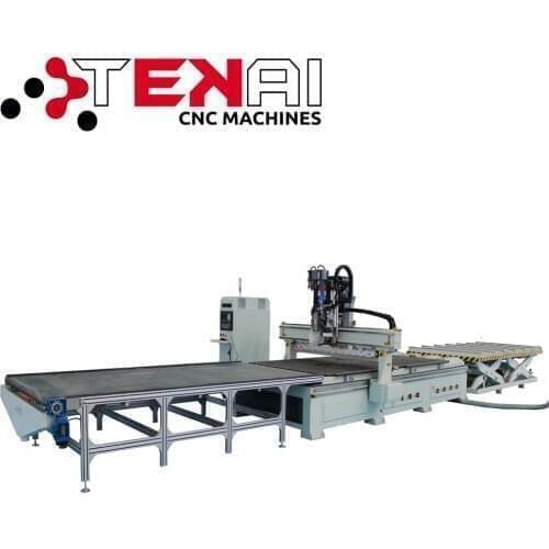 TEM1325AF ATC Woodworking Cnc Machine Fully Automatic for Mas Production Wooden Door Furniture