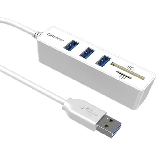 DM 3 Port USB2.0 High Speed HUB C8 With TF/SD Slot CHB0293 Port USB2.0 High Speed HUB C8 With TF/SD Slot CHB029