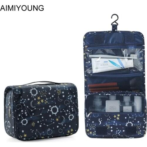Travel Hanging Cosmetic Bag Storage Bag Travel Supplies Women Make Up Wash Bag Makeup Necessaries Storage Organizer Toilet Bag