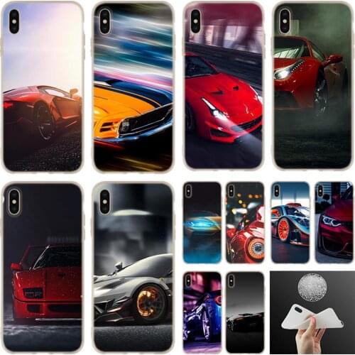 Soft Silicone Case For iPhone 12 11 Pro 7 8 6 6s Plus XR XS Max Cover Mini 5 5S SE 2020 Funda Etui Fashion luxury Rear Lights