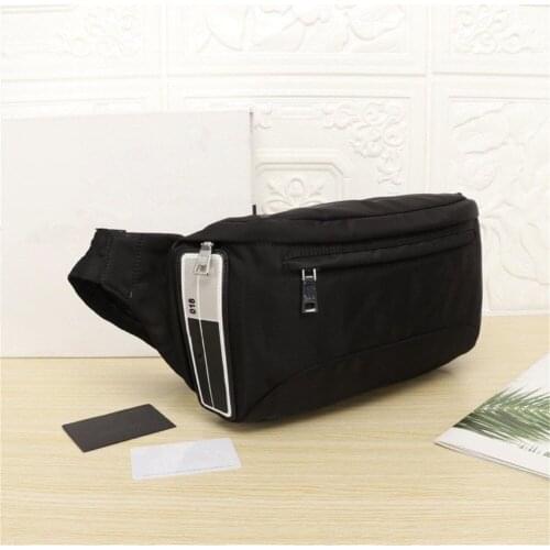 Nylon large capacity waist bag fashion mens boutique waist bag