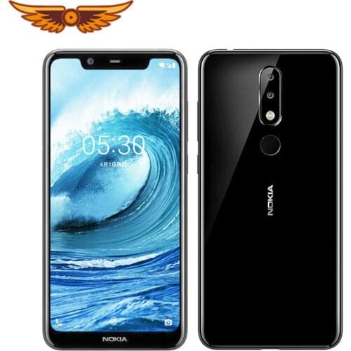 Nokia 5.1 Plus Original Unlocked Nokia X5 Octa-core 5.86Inches 3GB RAM 32GB ROM LTE 13MP Fingerprint Android Smartphone