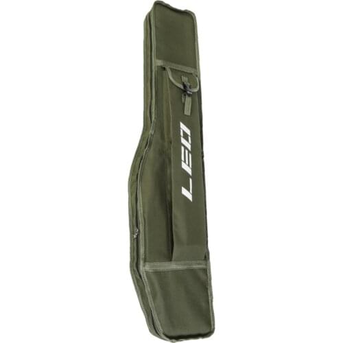 120cm Fishing Rod Bag Large Capacity Collapsible Tackle Case Shoulder Pouch