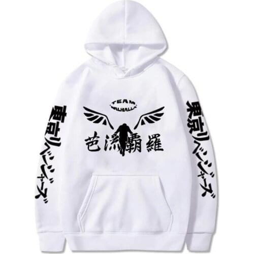 Tokyo Revengers Baruhara Anime Cosplay Hoodies Gang Walhalla Kazutora Hanemiya Sweatshirts Cozy Pullovers Shuji Hanma Costume