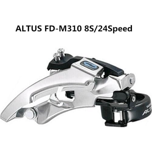 SHIMAN0 ALTUS FD-M310/FD-M410 front dial 7-8 speed 24 speed mountain bike front derailleur 34.9mm caliber brand new original