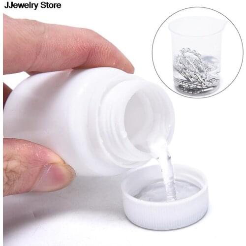 1 x 40ML Anti-Tarnish Silver Gold Cleaner Jewelry Cleaning Polishing Cloth Liquid