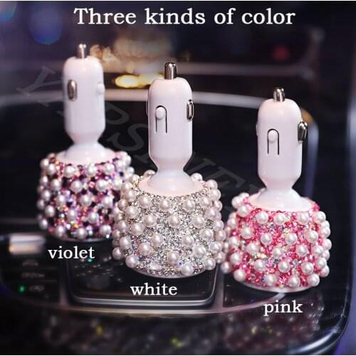 Car mobile phone charger 2 USB car multi-function cigarette lighter car decor car interior for iphone,Samsung,IPAD 3.1A