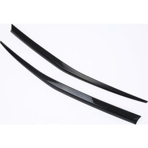 For Mazda CX-5 2017 2PCS ABS Chrome Car Rear Trunk Trim Lid Cover Tailgate Door Tail Gate Cover Car Styling Auto Accessories