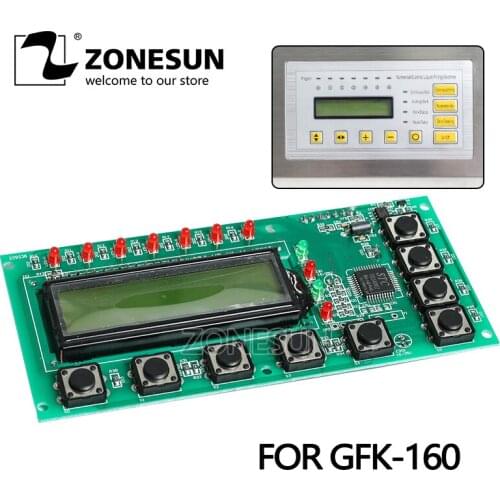 ZONESUN Dis Board for GFK-160 liquid filling machine