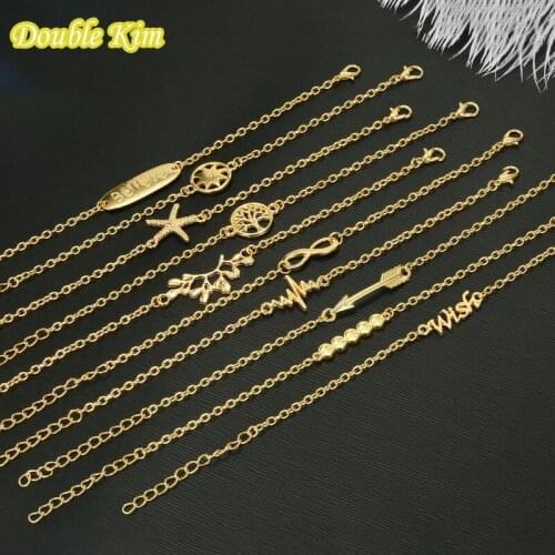 Double kim Silver Bracelets