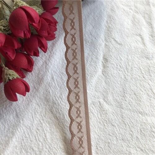 Elastic 1.5cm LS1076 soft stretchy lace trimming diy clothing dress underwear fabric crafts material lace ribbon