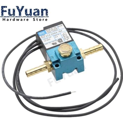 MAC 3 Port Electronic Boost Control Solenoid Valve 35A-ACA-DDBA-1BA With Brass Silencer