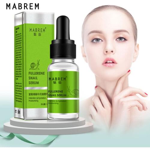Fullerene Snail Anti-wrinkle Essence Stock Anti-aging Firming Deep Moisturizing Increase Skin Elasticity Face Treatment Essence