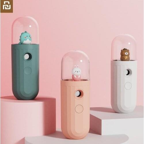 2020 Water replenishment instrument Handheld Mini Humidifier USB Rechargeable Facial Sprayer Water Mist Maker