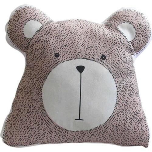M Bedroom Cute Animals Pillow Sofa Cushion Sleep Doll Pillow Bed Room Cartoon Decor Cushion Cute Animal Toys