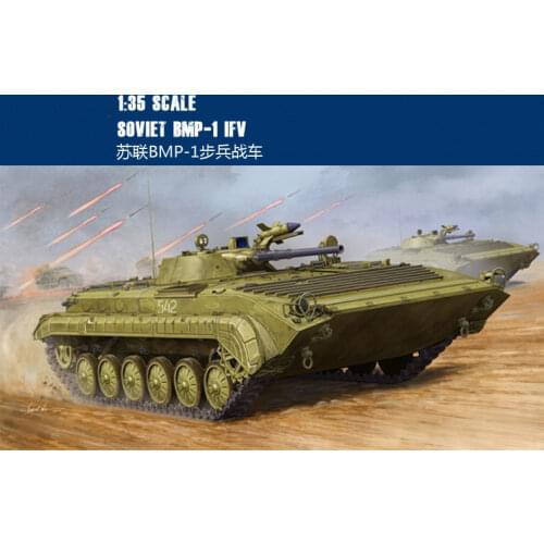 Trumpeter model 05555 1/35 Soviet BMP-1 IFV plastic model kit