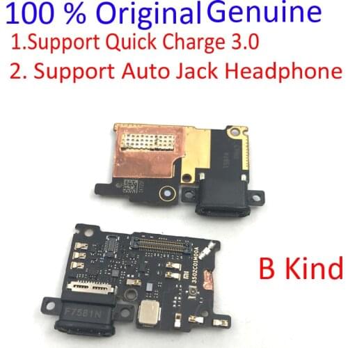 Original Genuine Dock Connector Charging Port Flex Cable For Xiaomi Mi 6 Mi6 USB Charging Port Charger Board Repair Parts