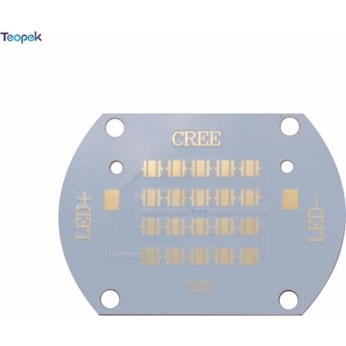LED Cooper PCB Board Led Heatsink Thermal Separation Led Lamp Lase For 10pcs 20pcs Cree XPE XTE XPG XPL XML 3535 LED DIY