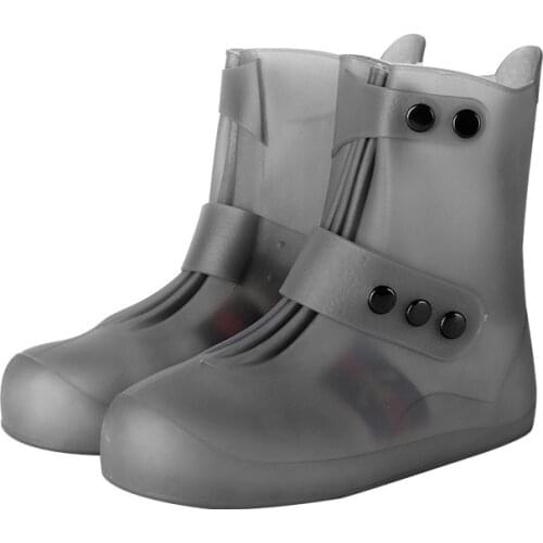Atitifope Unisex Waterproof Shoes women rain shoes cover reusable anti-slip water boots rain cover for shoes