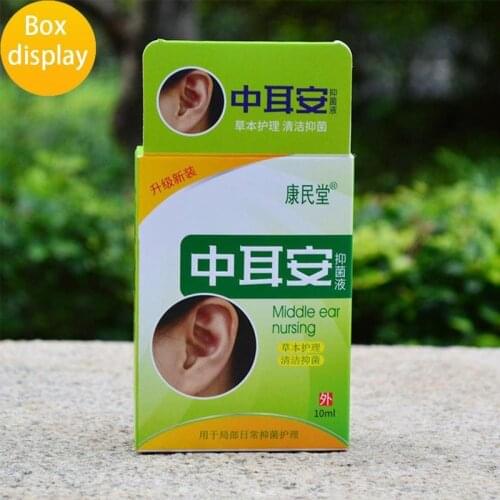10ml New 2021 Ear Acute Otitis Drops Chinese Herbal Medicine For Ear Tinnitus Sore Deafne Health Caring