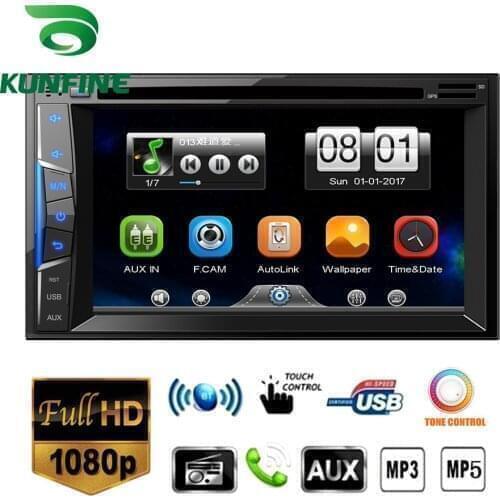 2DIN 6.2'' WINCE Car Stereo Car multimedia DVD Player With HD 1080P Video AM/FM RDS Radio Touch Screen Bluetooth GPS Navigation