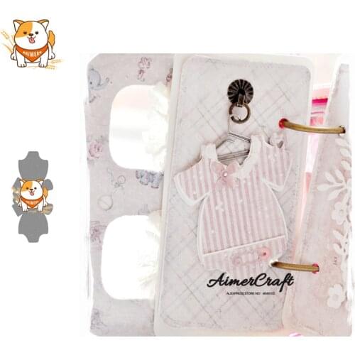 Baby Clothes Metal Cutting Dies Scrapbooking Stencil For DIY Paper Card Decorative Embossing Die Cut Craft Dies New 2019