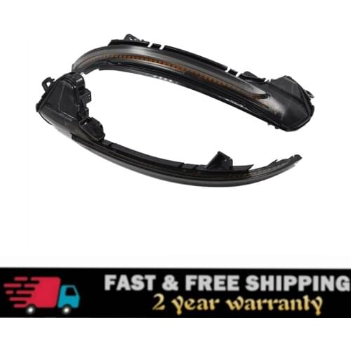 For Audi A6 RS6 4G C7 7.5 2012-2018 2 pieces of dynamic LED turn signal light rearview mirror indicator flashing repeater