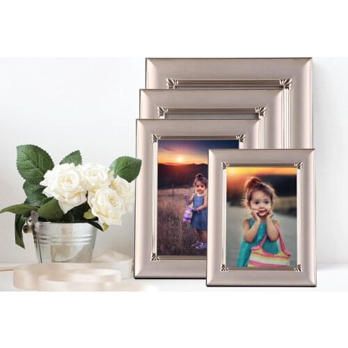 6/7/8/10 Inch European Neoclassical Metal Wedding Frame Living Room Ornaments