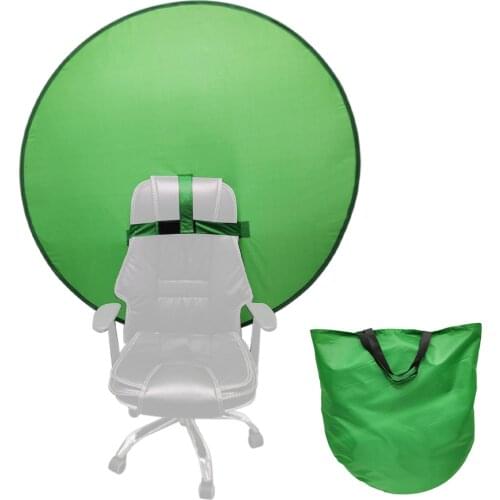 142cm Green Screen Photo Background Photography Backdrops Portable Solid Green Color Backdrop Cloth For Photography Studio