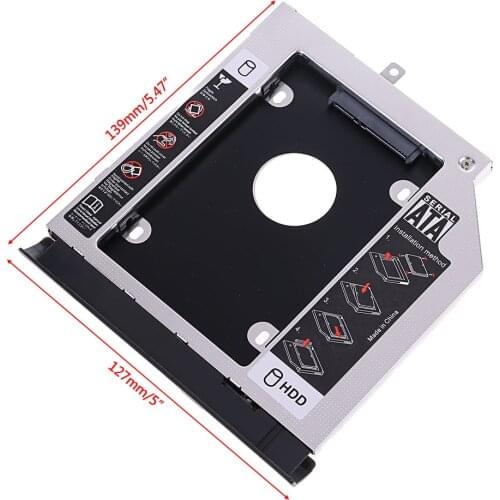 New 2nd SSD HHD Hard Drive Caddy Tray Bracket for Lenovo Ideapad 320 320C 520 330 330-14/15/17 Au08 19 Dropship