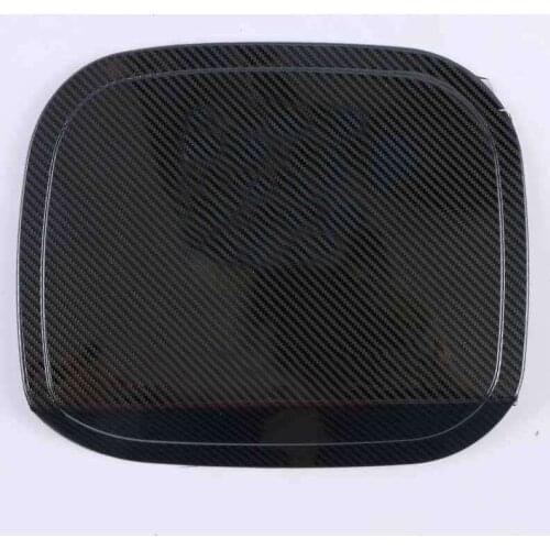 Lsrtw2017 carbon fiber stainless steel car fuel tank cover cap for honda city 2014 2015 2016 2017 2018 2019 accessories sedan