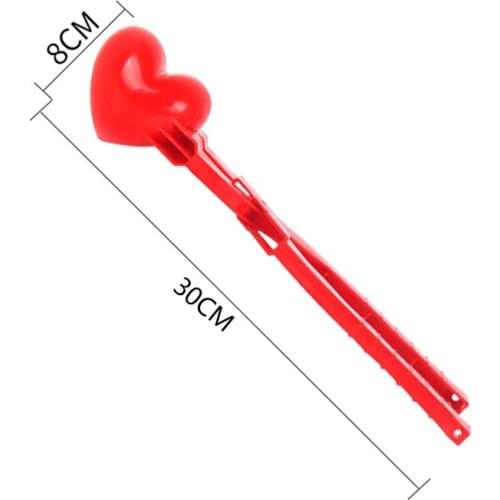 Heart Shape Snow Snowball Maker Clip Maker Snow Sand Mold Tool Winter Kids Children Doll Toys For Kids Girl Boy