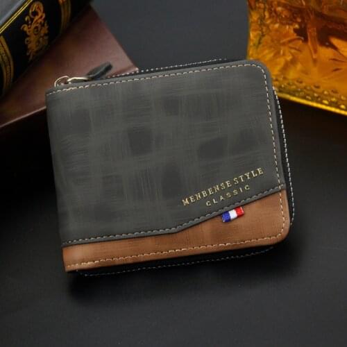 SDRUIAO Men's Leather Wallets