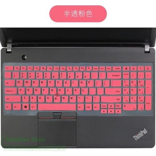 Silicone 15 Inch Keyboard Cover For Lenovo Thinkpad E540 E545 E531 E550C Notebook 15 S5 E560 E570 E550 E555 E565 E575 W540 15.6