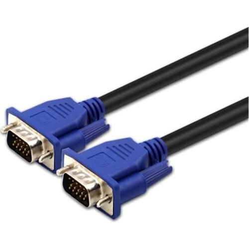 1.3M Computer Monitor VGA to VGA Cable with HDB15 Male to HDB15 Male connector For PC TV Adapter Converter